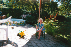 Marianne i havestol